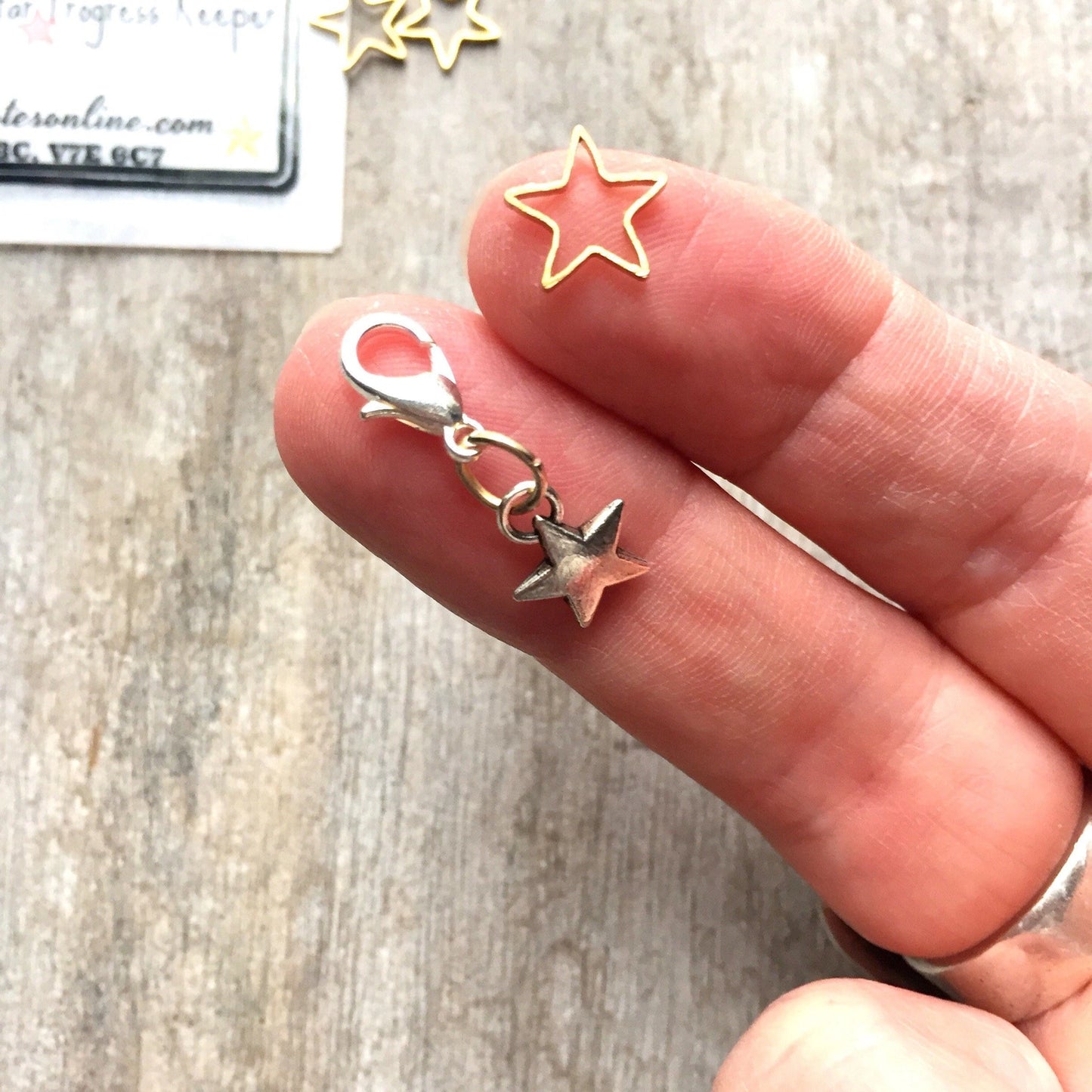 Firefly Notes Stars Stitch Markers