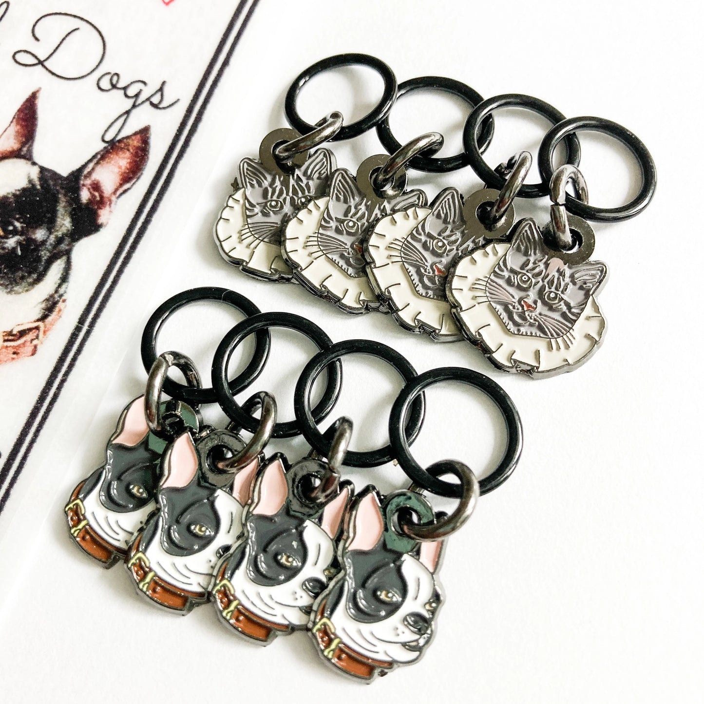 Firefly Notes Pack O' Cats and Dogs Stitch Markers