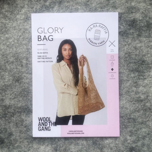 Wool And The Gang Ra-Ra Raffia - Glory Bag Pattern