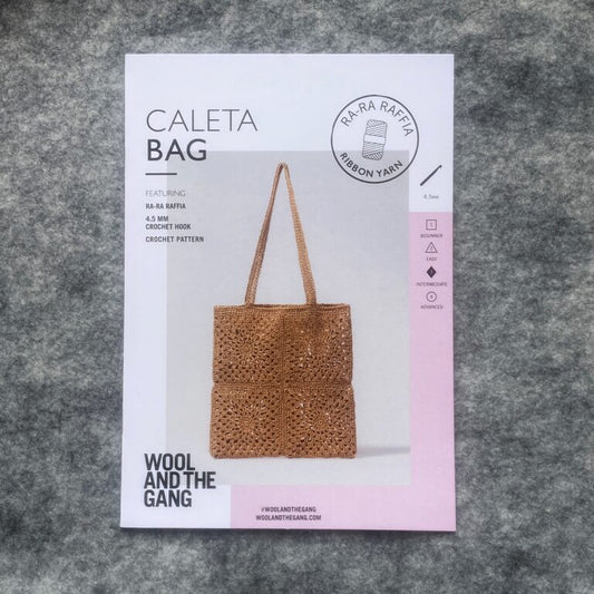 Wool And The Gang Ra-Ra Raffia - Caleta Bag Pattern