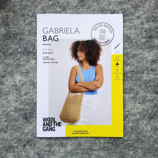 Wool And The Gang Ra-Ra Raffia - Gabriela Bag Pattern