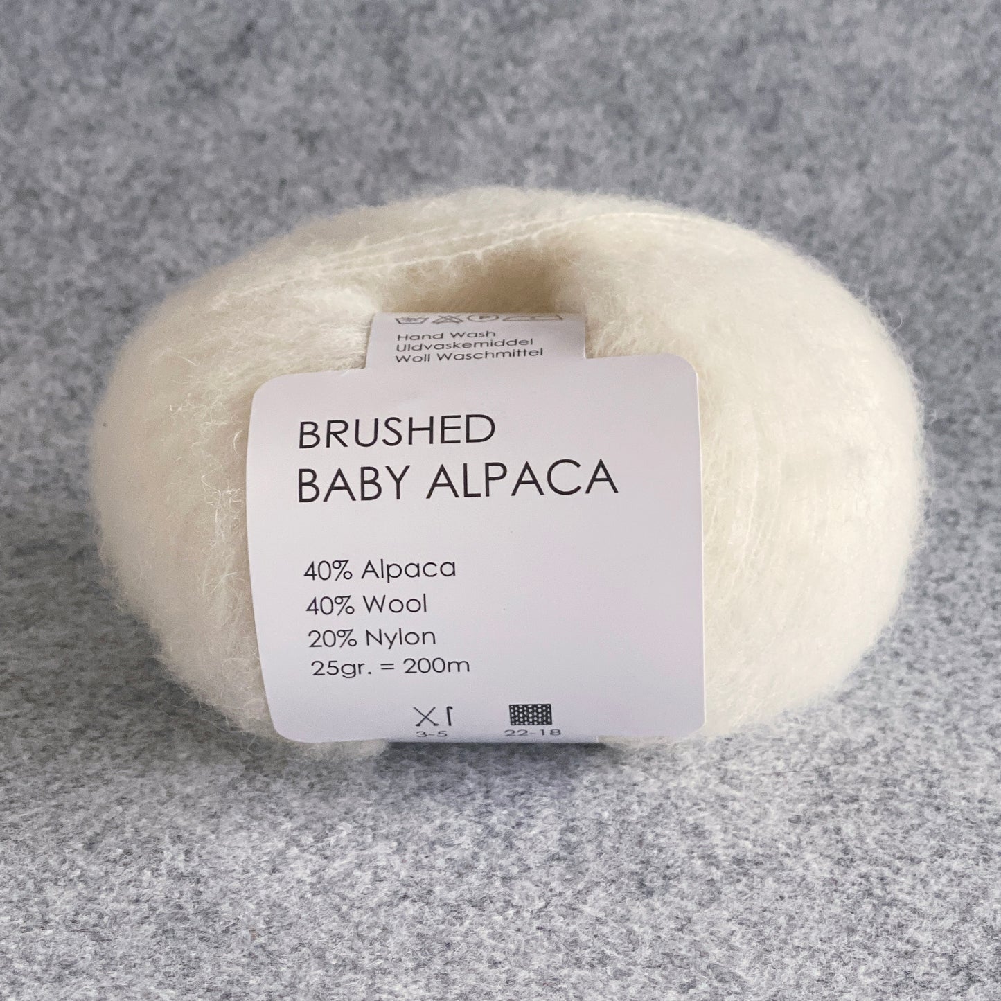 Hjertegarn Brushed Baby Alpaca