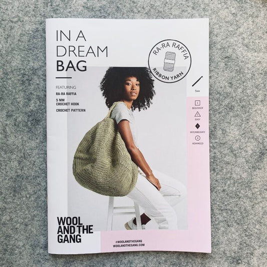 Wool And The Gang Ra-Ra Raffia - In a Dream Bag Pattern..