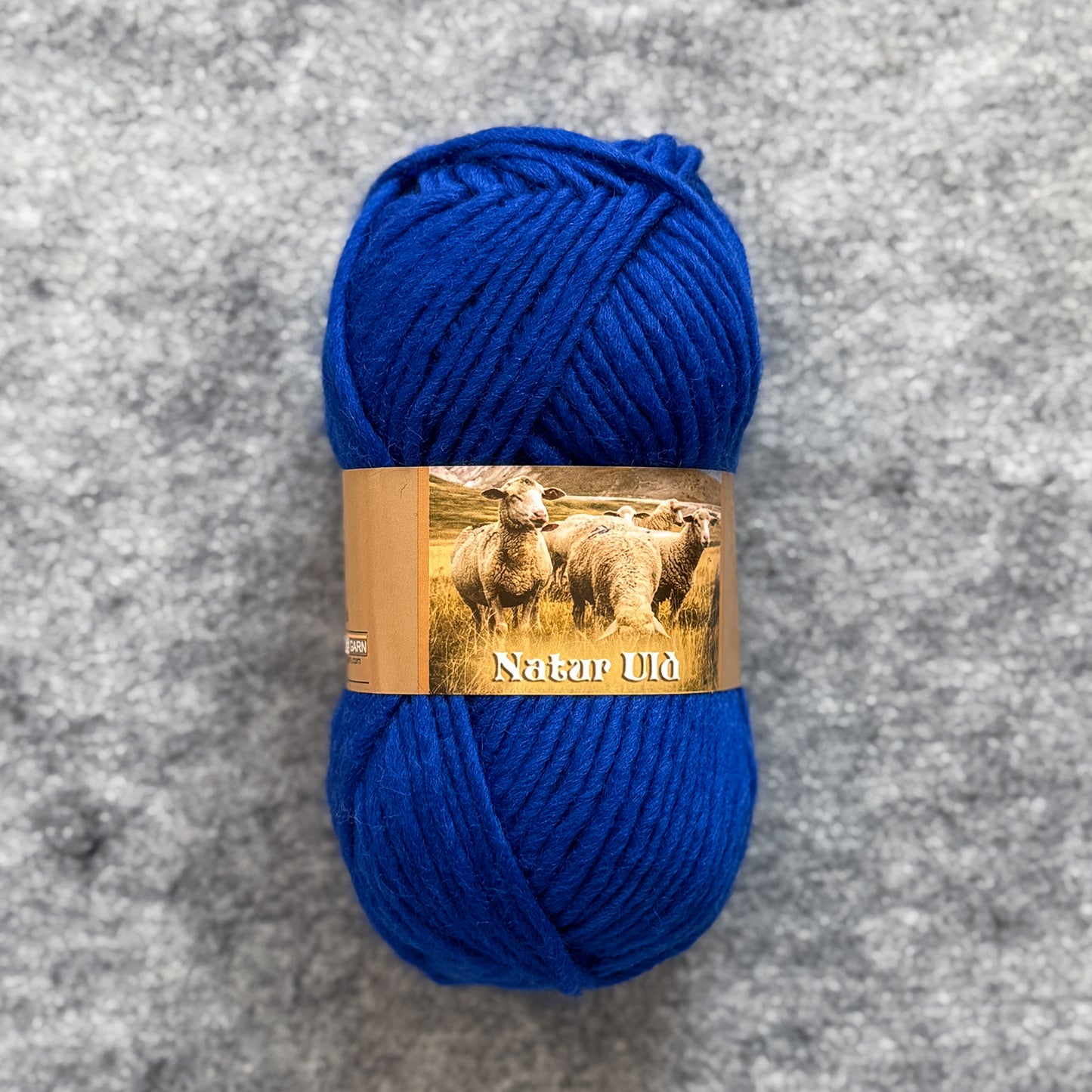 Hjertegarn Natur Uld