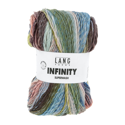 Lang Yarns Infinity – 100% Extra Fine Merino Colour-Repeat Yarn