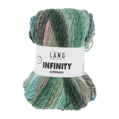 Lang Yarns Infinity – 100% Extra Fine Merino Colour-Repeat Yarn