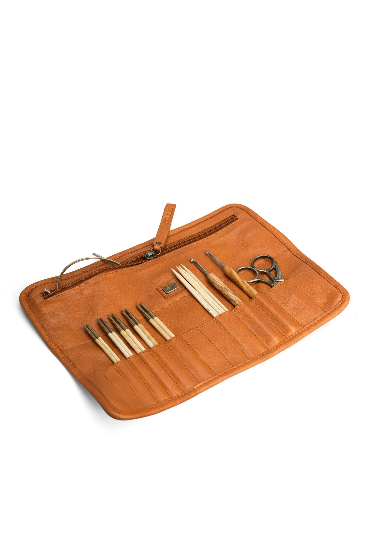 Muud Jasmin Needle Case – Leather Knitting Needle Holder
