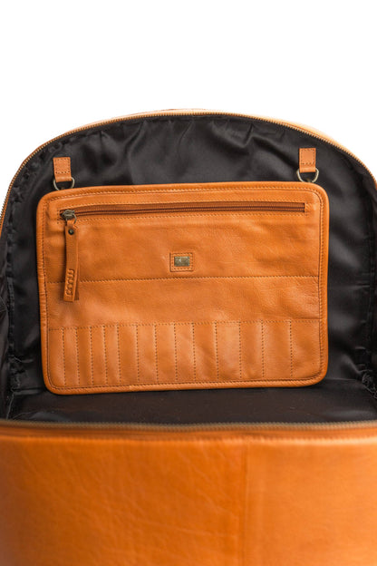 Muud Julia Project Bag – Large Leather Knitting & Travel Bag