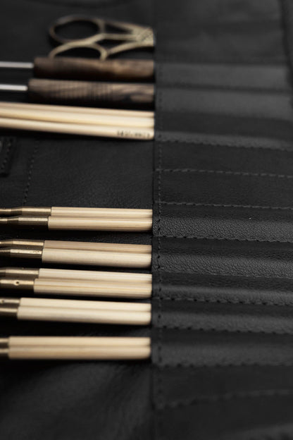 Muud Jasmin Needle Case – Leather Knitting Needle Holder