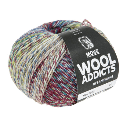 Wool Addicts by Lang Yarns Move – 4 Ply Merino Sock Yarn