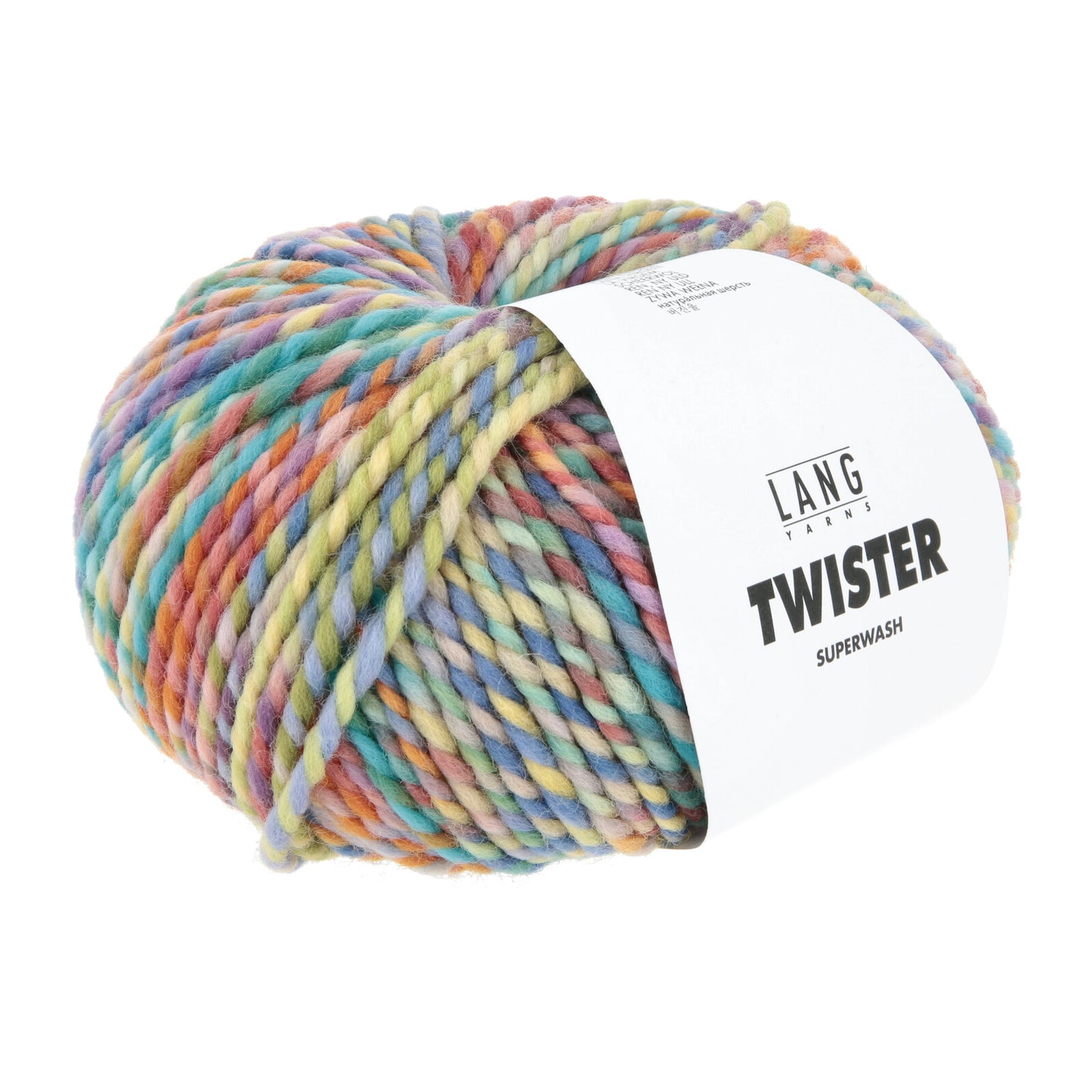 Lang Yarns Twister – 100% Wool Super Bulky Colour-Gradient Yarn