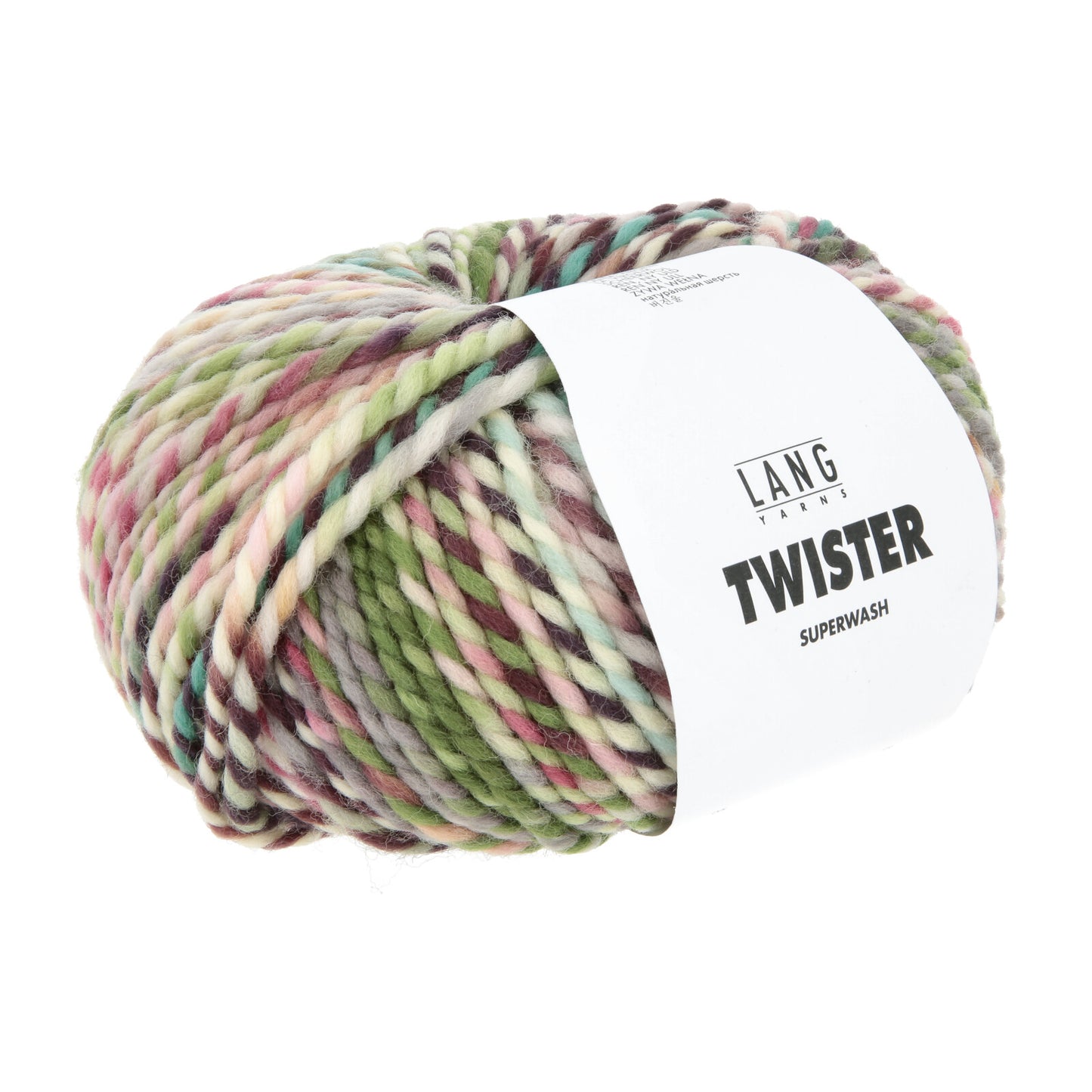 Lang Yarns Twister – 100% Wool Super Bulky Colour-Gradient Yarn
