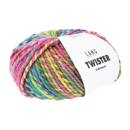 Lang Yarns Twister – 100% Wool Super Bulky Colour-Gradient Yarn