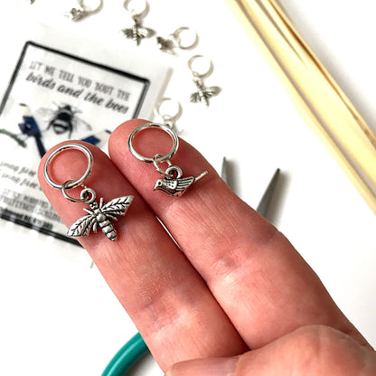 Firefly Notes The Birds and the Bees Stitch Markers