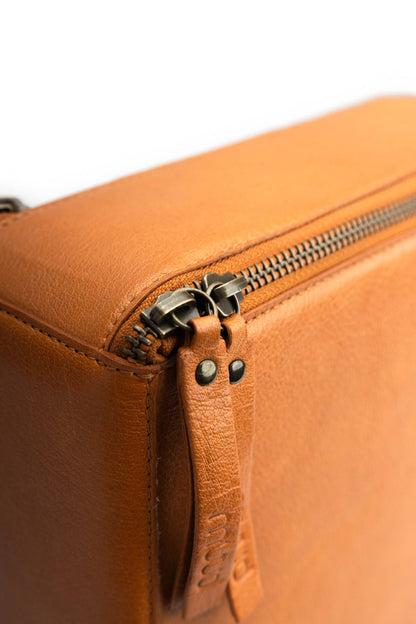 Muud Janni Project Bag – Leather Knitting Needle & Hook Case