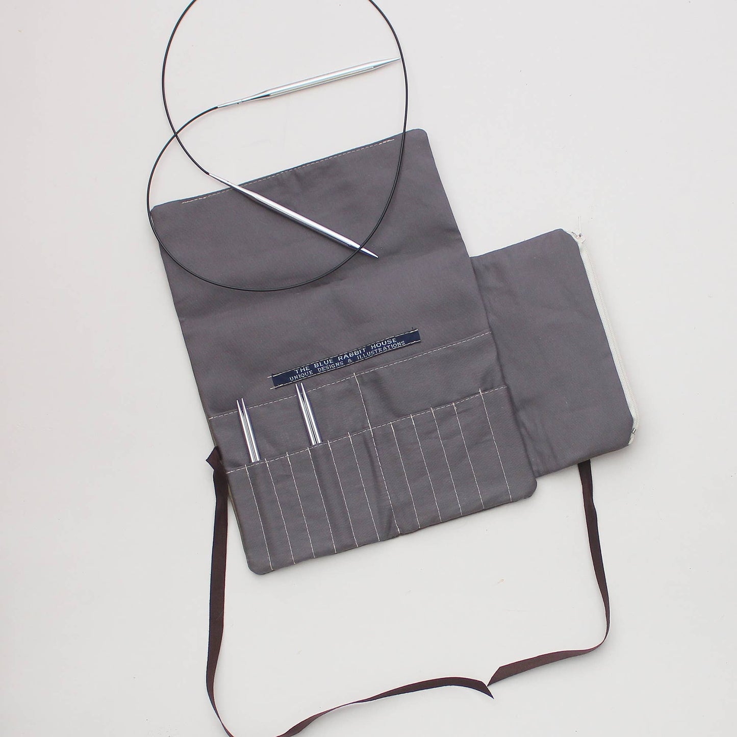 Amber the Raven | Needle Case | Pencil Case | Pencil Roll