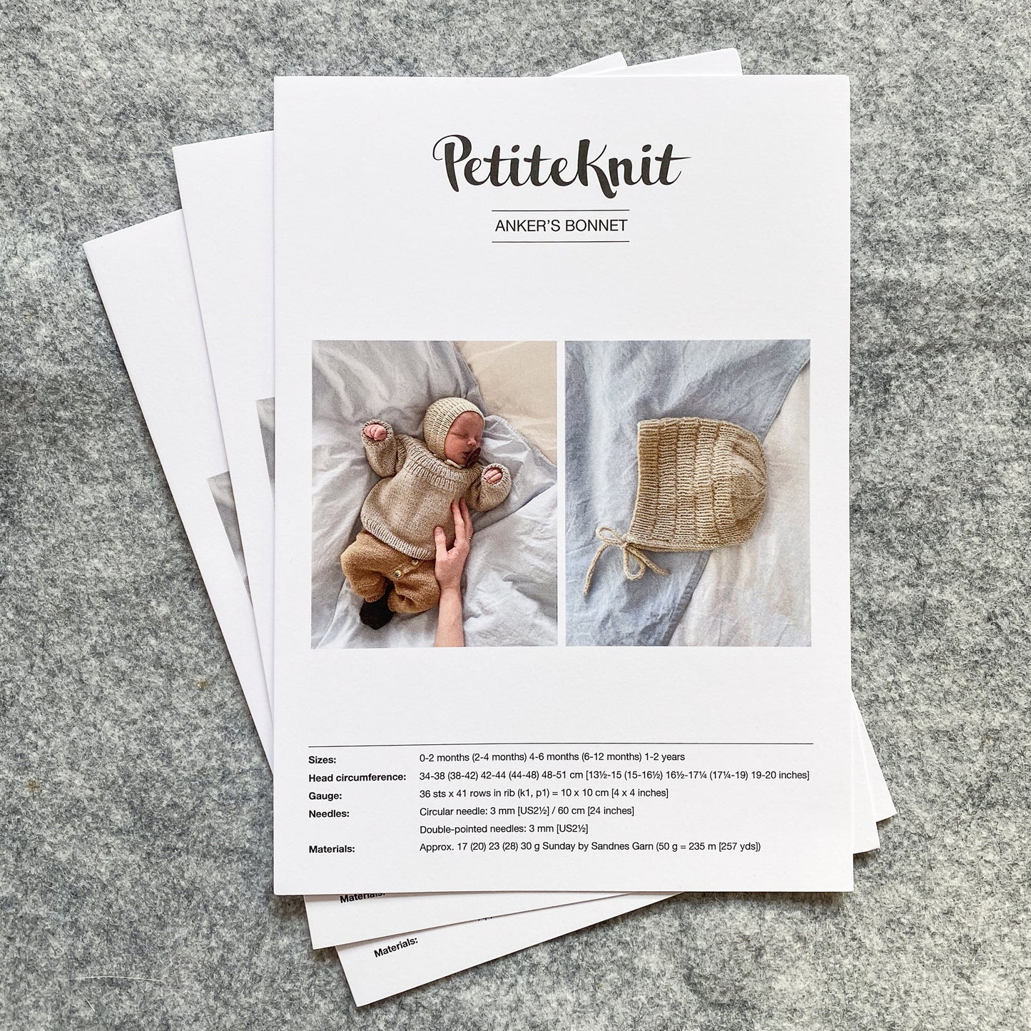 PetiteKnit Anker's Bonnet