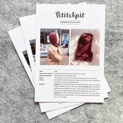 PetiteKnit Barbara Balaclava