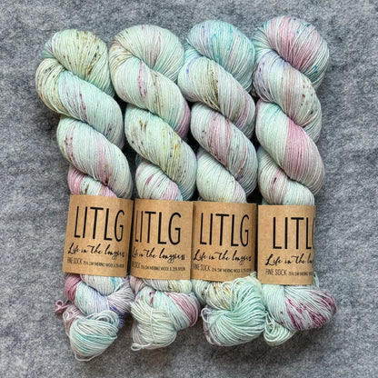 Life in the Long Grass Fine Sock – Luxury Hand Dyed Sock Yarn
