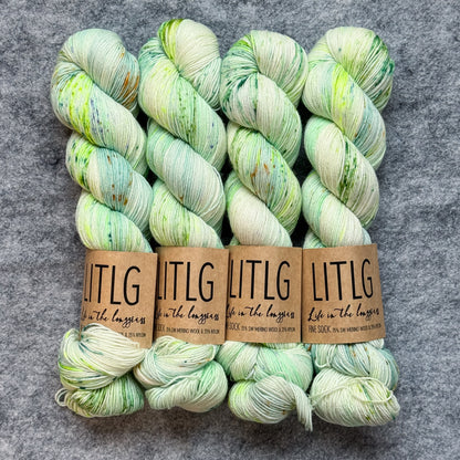 Life in the Long Grass Fine Sock – Luxury Hand Dyed Sock Yarn