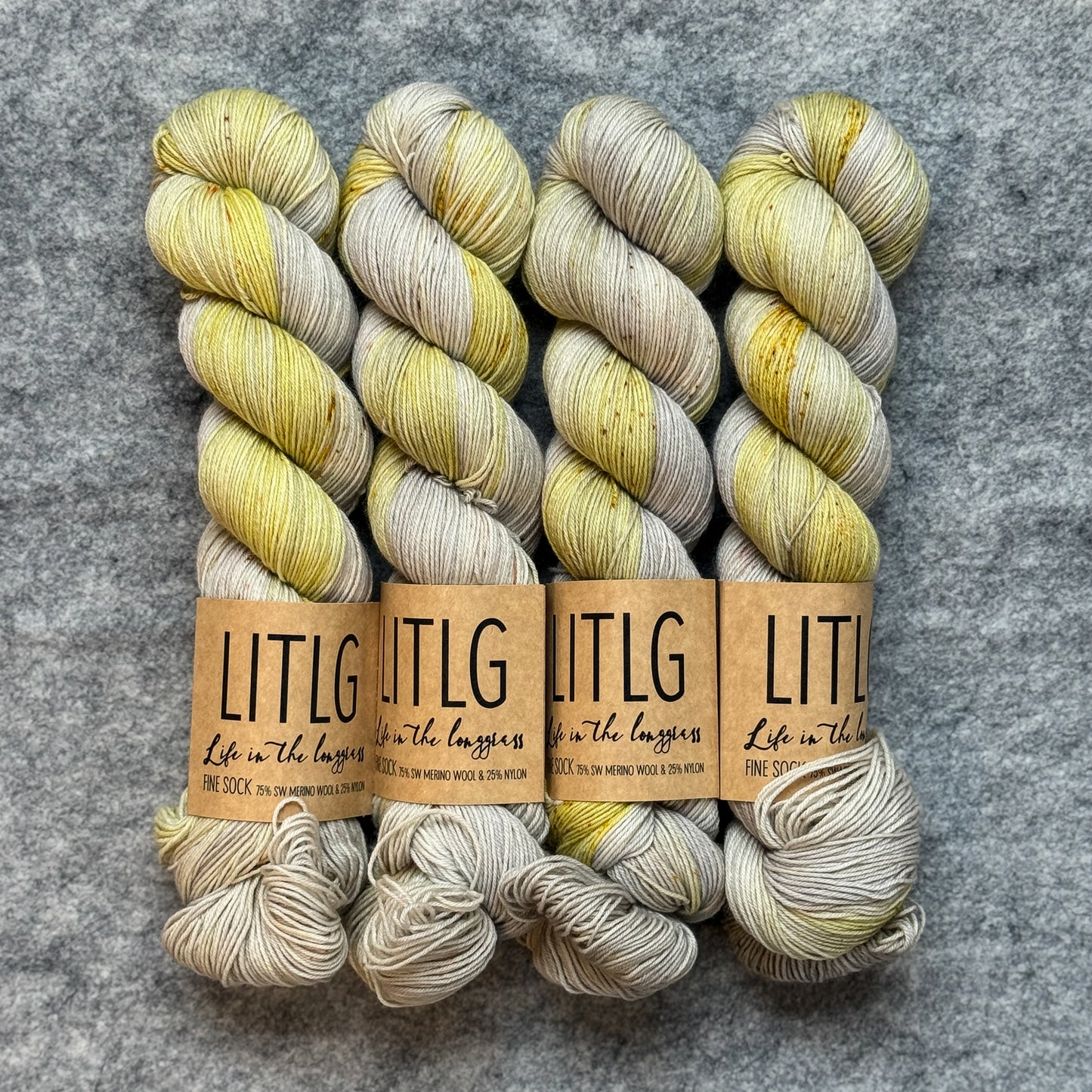 Life in the Long Grass Fine Sock – Luxury Hand Dyed Sock Yarn