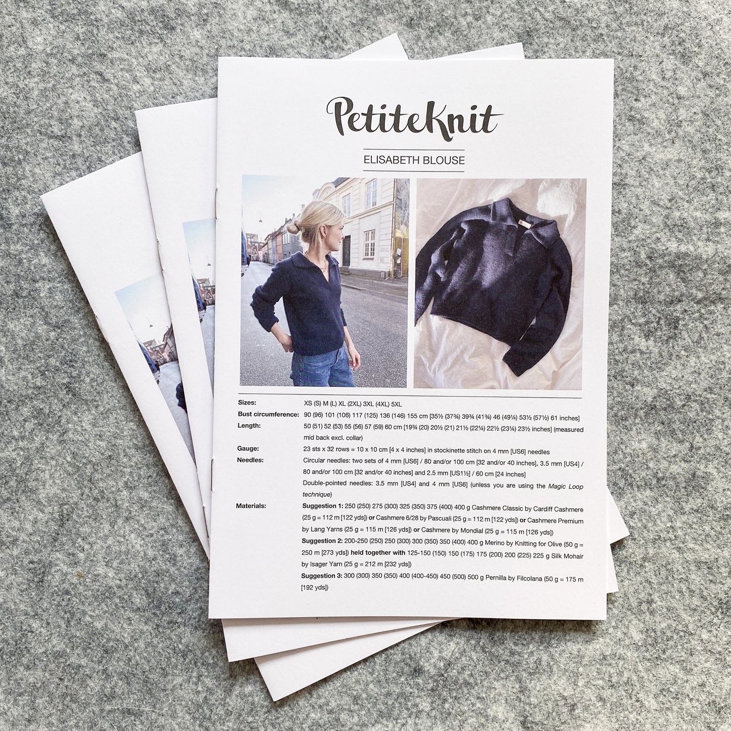 PetiteKnit Elisabeth Blouse