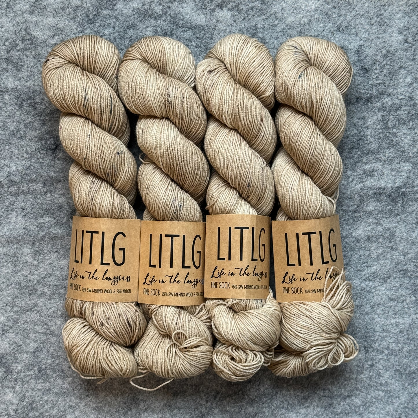 Life in the Long Grass Fine Sock – Luxury Hand Dyed Sock Yarn
