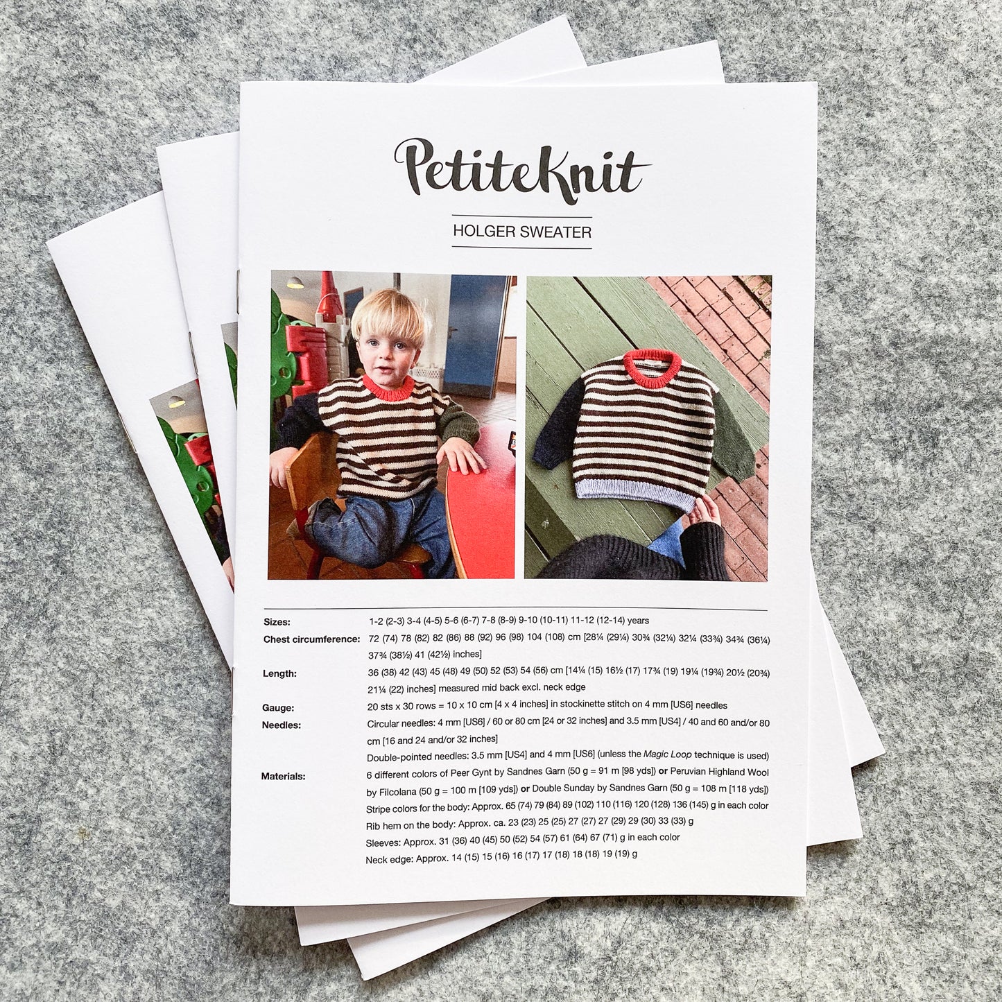 PetiteKnit Holger Sweater