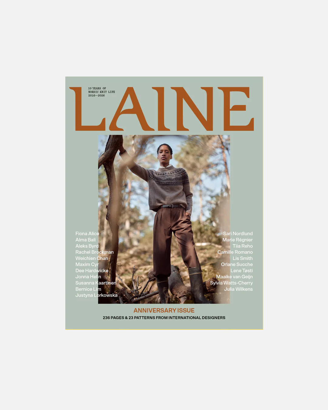 Laine Anniversary Issue | Special Edition Knitting Magazine | Laine Publishing