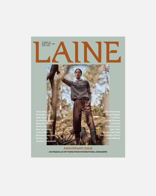 Laine Anniversary Issue | Special Edition Knitting Magazine | Laine Publishing