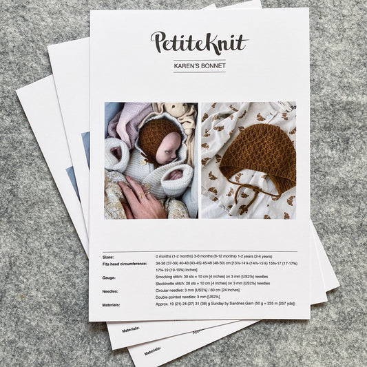 PetiteKnit Karen's Bonnet