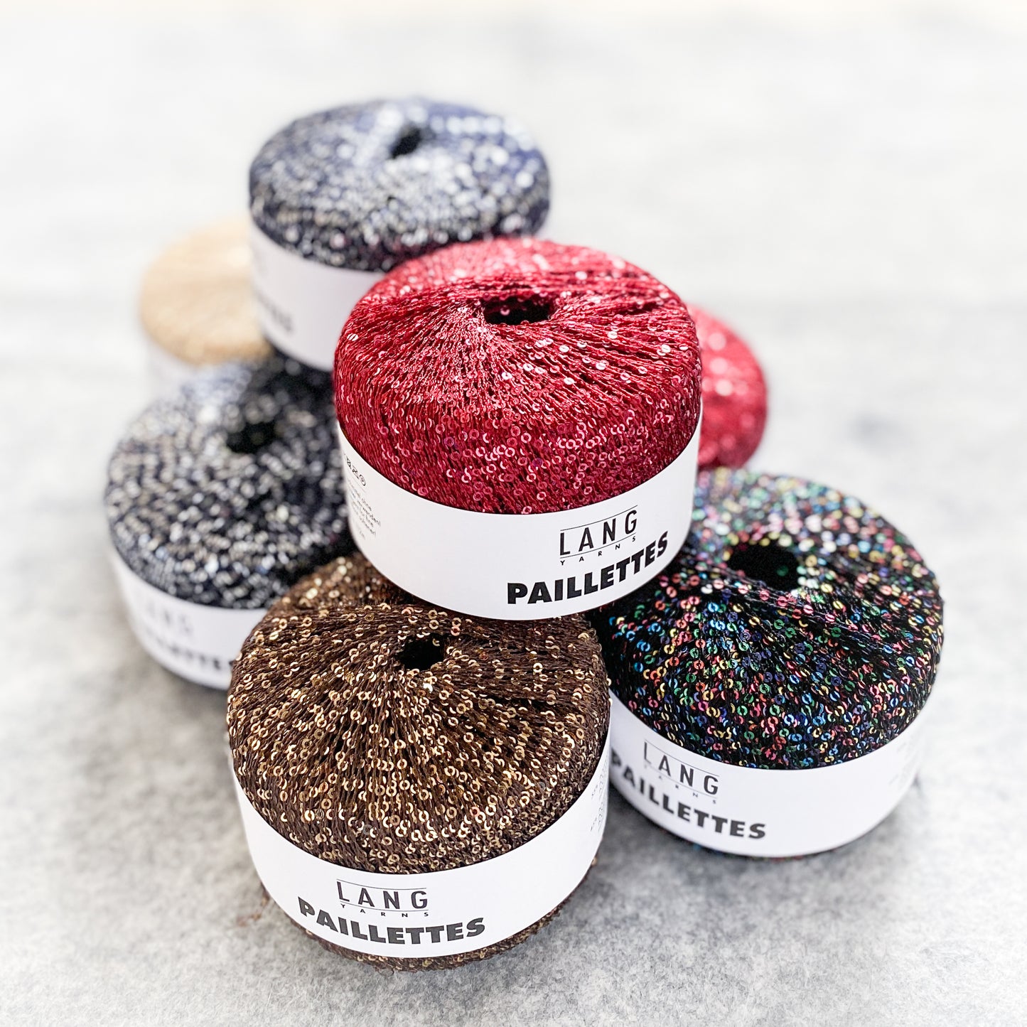 Lang Yarns Paillettes - Sequin Effect Yarn