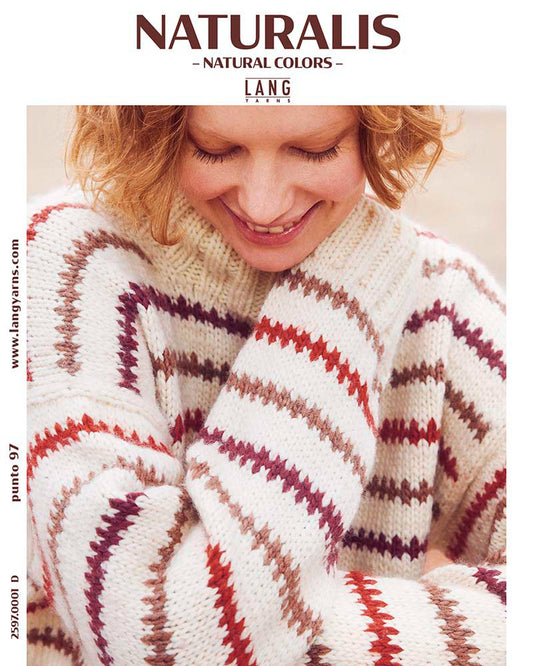 Lang Yarns Punto 97 – Naturalis Knitting Pattern Book | 10 Designs
