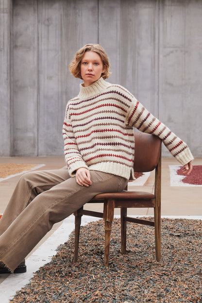 Lang Yarns Punto 97 – Naturalis Knitting Pattern Book | 10 Designs