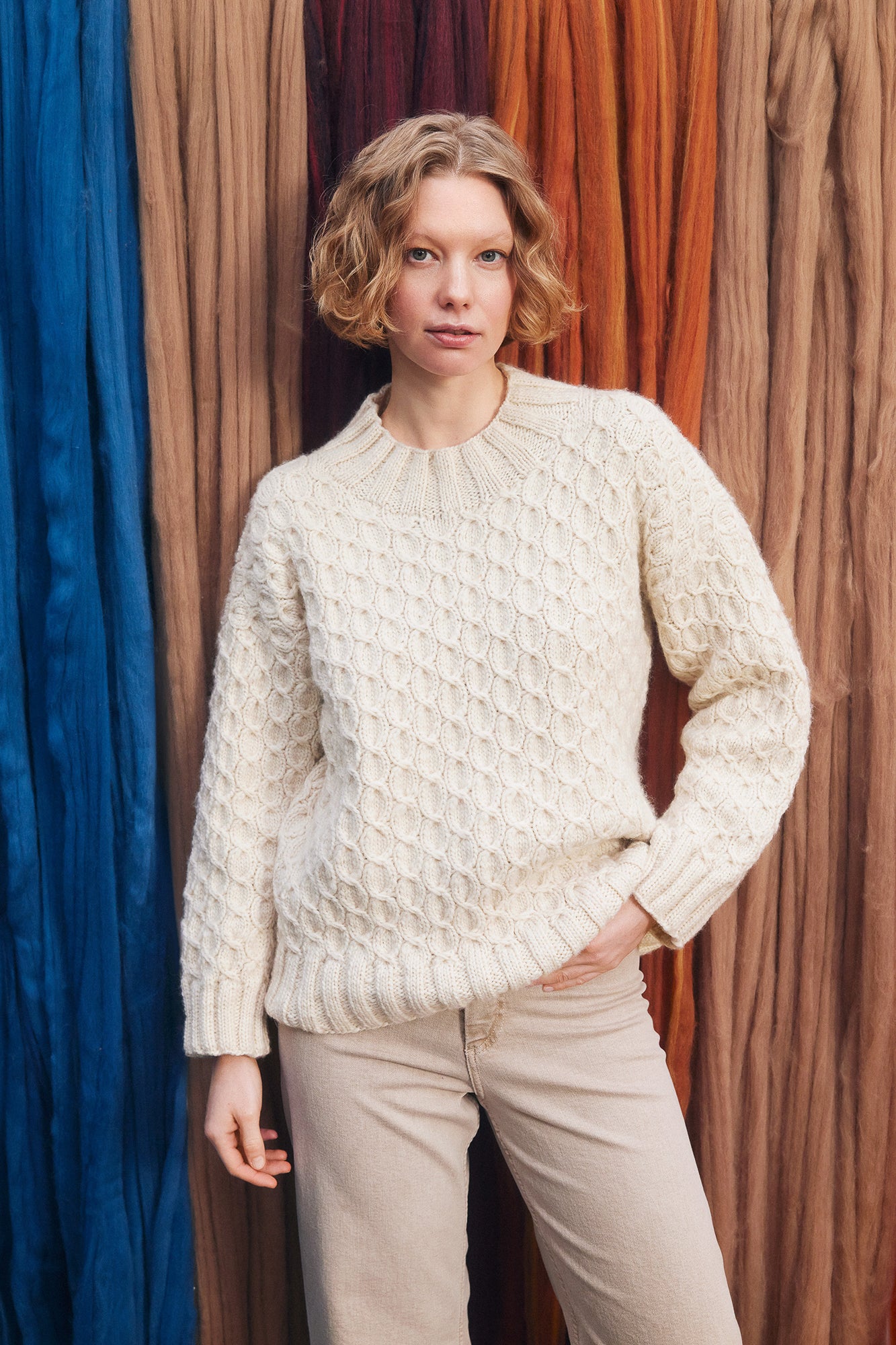 Lang Yarns Punto 97 – Naturalis Knitting Pattern Book | 10 Designs