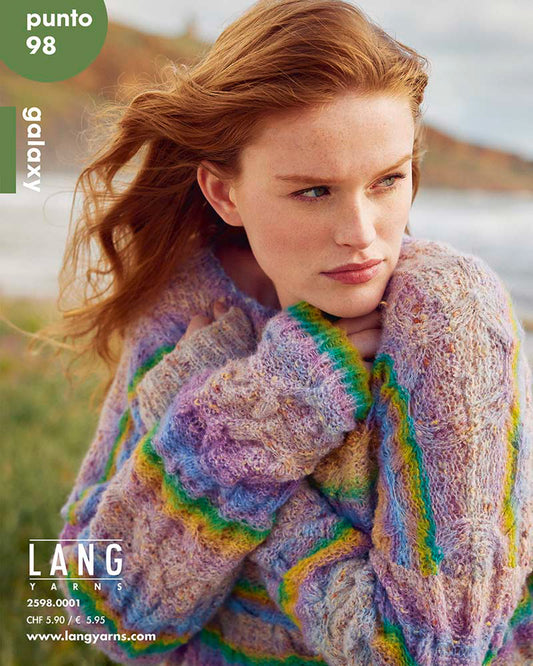 Lang Yarns Punto 98 – Galaxy Knitting Pattern Book | 8 Designs