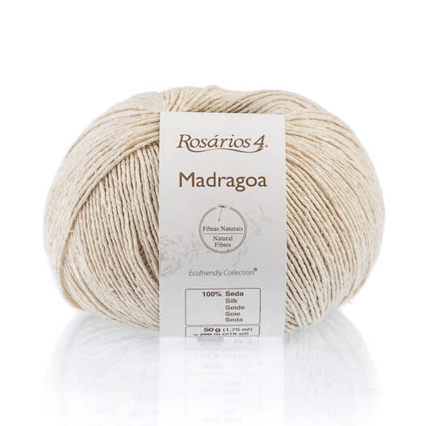 Rosários 4 Madragoa Yarn – 100% Silk Fingering Weight Yarn