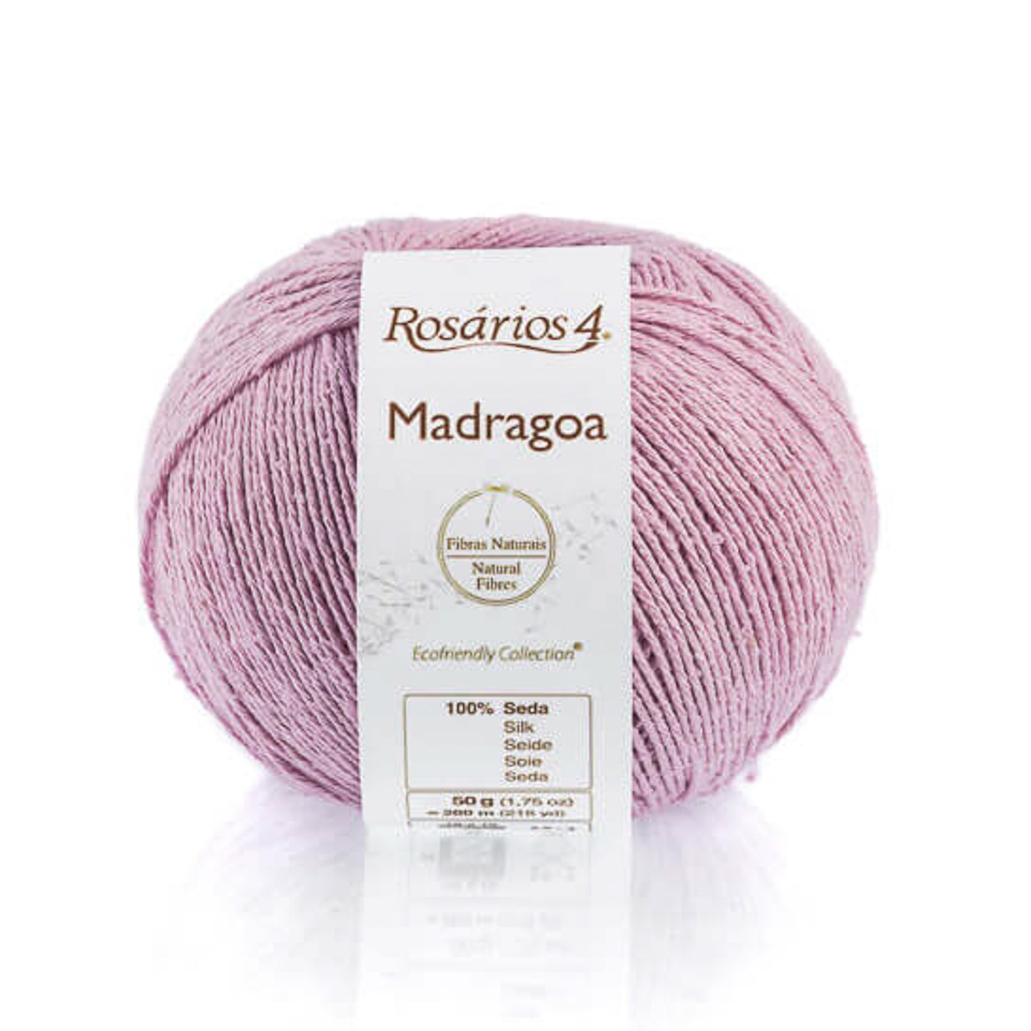 Rosários 4 Madragoa Yarn – 100% Silk Fingering Weight Yarn