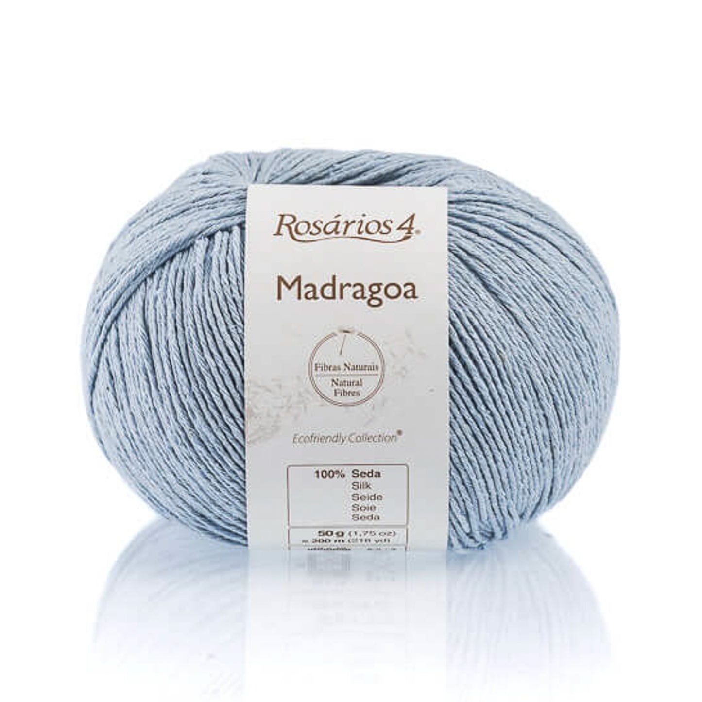 Rosários 4 Madragoa Yarn – 100% Silk Fingering Weight Yarn