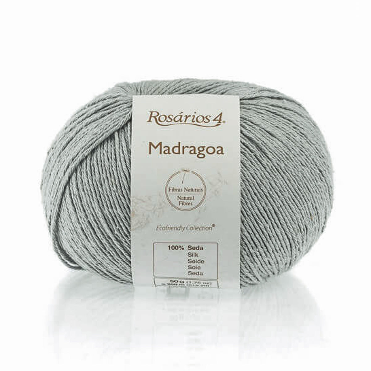 Rosários 4 Madragoa Yarn – 100% Silk Fingering Weight Yarn