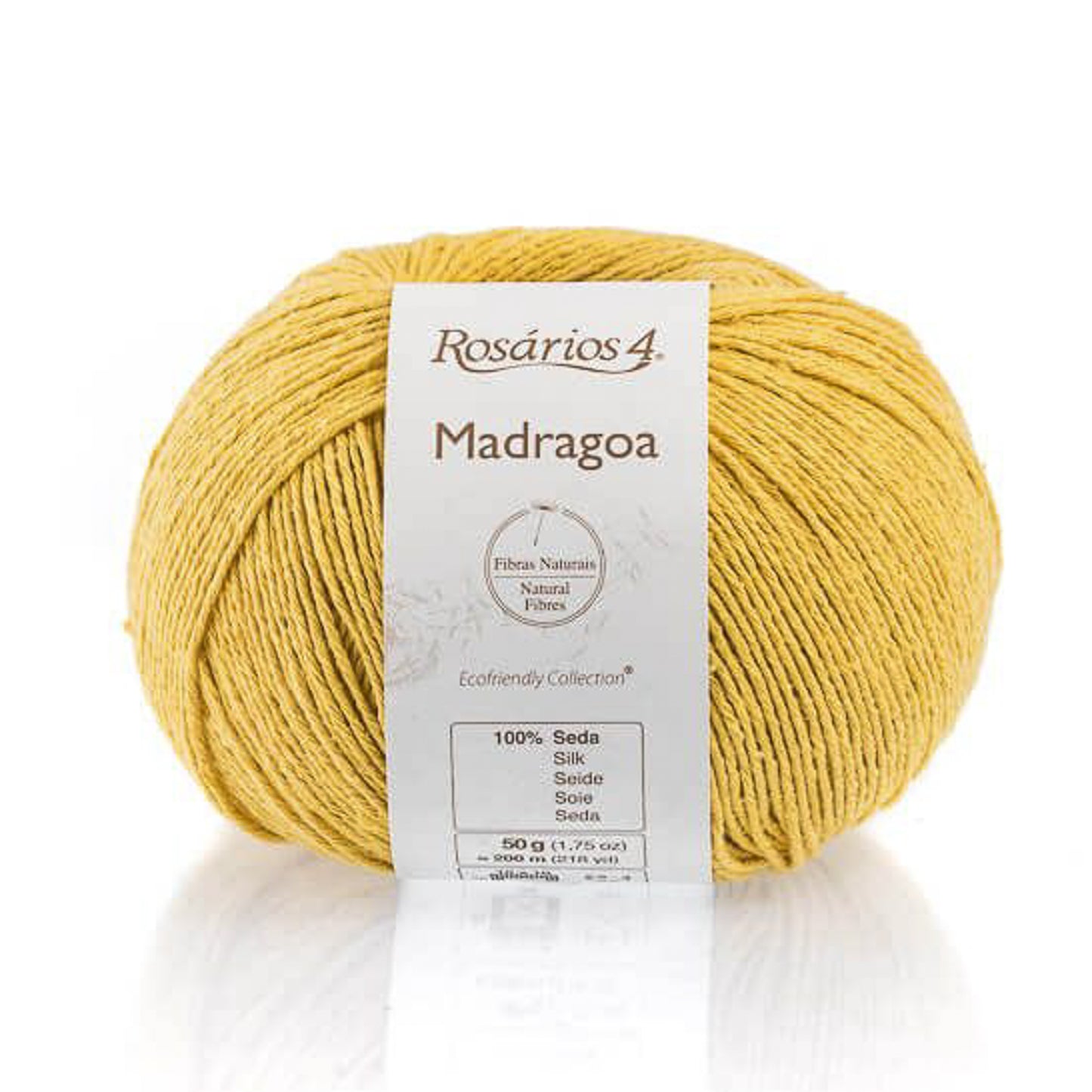 Rosários 4 Madragoa Yarn – 100% Silk Fingering Weight Yarn