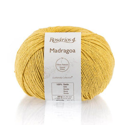 Rosários 4 Madragoa Yarn – 100% Silk Fingering Weight Yarn