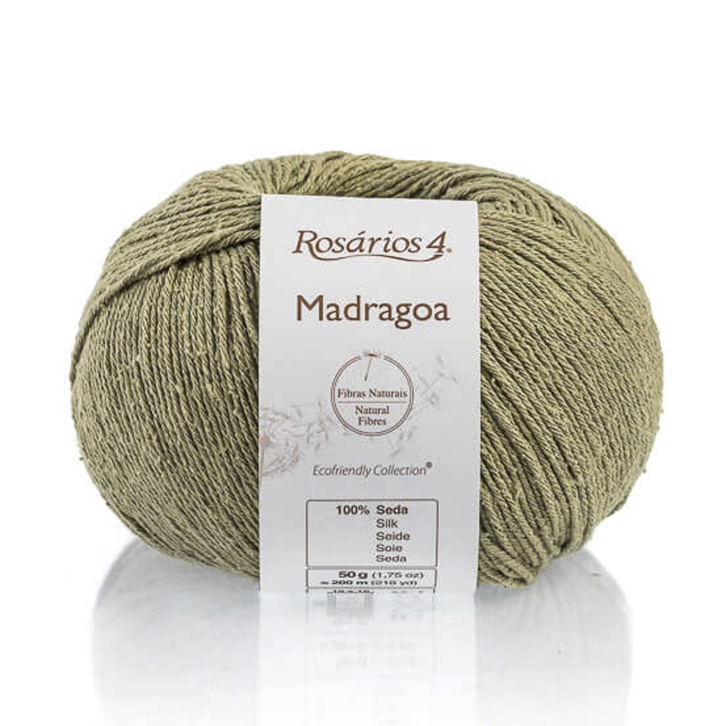 Rosários 4 Madragoa Yarn – 100% Silk Fingering Weight Yarn