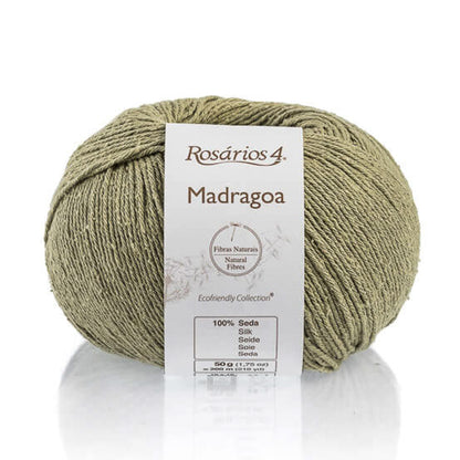 Rosários 4 Madragoa Yarn – 100% Silk Fingering Weight Yarn