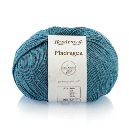 Rosários 4 Madragoa Yarn – 100% Silk Fingering Weight Yarn