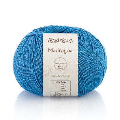 Rosários 4 Madragoa Yarn – 100% Silk Fingering Weight Yarn
