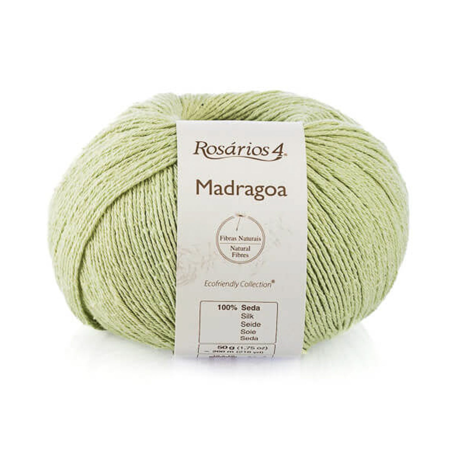 Rosários 4 Madragoa Yarn – 100% Silk Fingering Weight Yarn