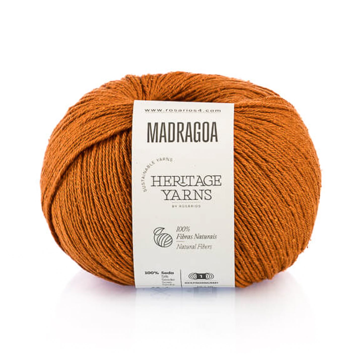Rosários 4 Madragoa Yarn – 100% Silk Fingering Weight Yarn