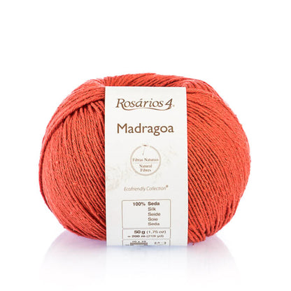 Rosários 4 Madragoa Yarn – 100% Silk Fingering Weight Yarn