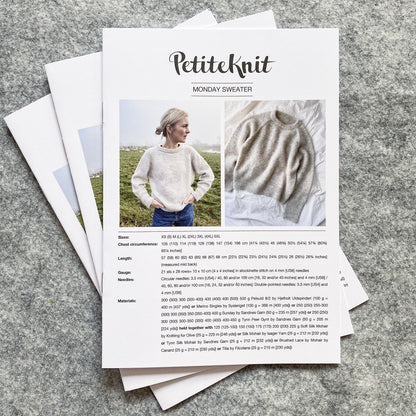 PetiteKnit Monday Sweater